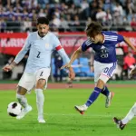 Amistoso entre las selecciones de Japón y Uruguay 