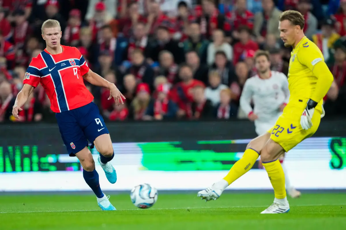 Erling Haaland, jugador de selección de Noruega 