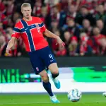 Erling Haaland, jugador de selección de Noruega 