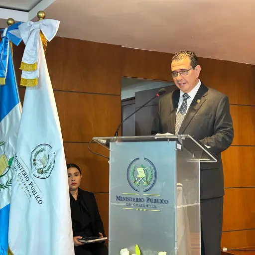 El fiscal general y jefe del Ministerio Público, Gabriel García Luna, presenta informe de labores de sus primeros cuatro meses de gestión el 25 de septiembre de 2026. ,Omar Solís/Emisoras Unidas