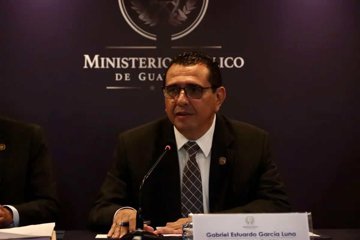 El fiscal general y jefe del Ministerio Público, Gabriel García Luna, presenta informe de labores de sus primeros cuatro meses de gestión el 25 de septiembre de 2026., Omar Solís/Emisoras Unidas