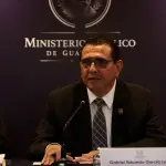 El fiscal general y jefe del Ministerio Público, Gabriel García Luna, presenta informe de labores de sus primeros cuatro meses de gestión el 25 de septiembre de 2026. ,Omar Solís/Emisoras Unidas