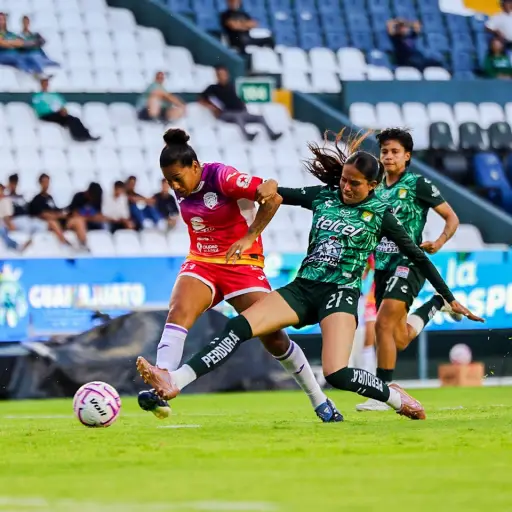 Anotación de Aisha Solórzano en la Liga MX ante León - FC Juárez