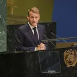 Discurso de Emmanuel Macron en la Asamblea General de la ONU 2026 ,EFE