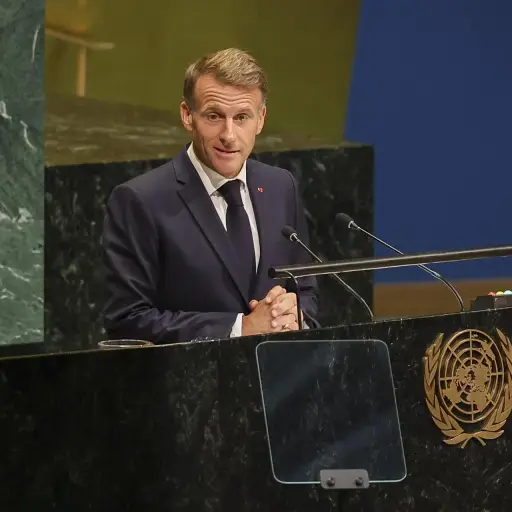 Discurso de Emmanuel Macron en la Asamblea General de la ONU 2026 ,EFE
