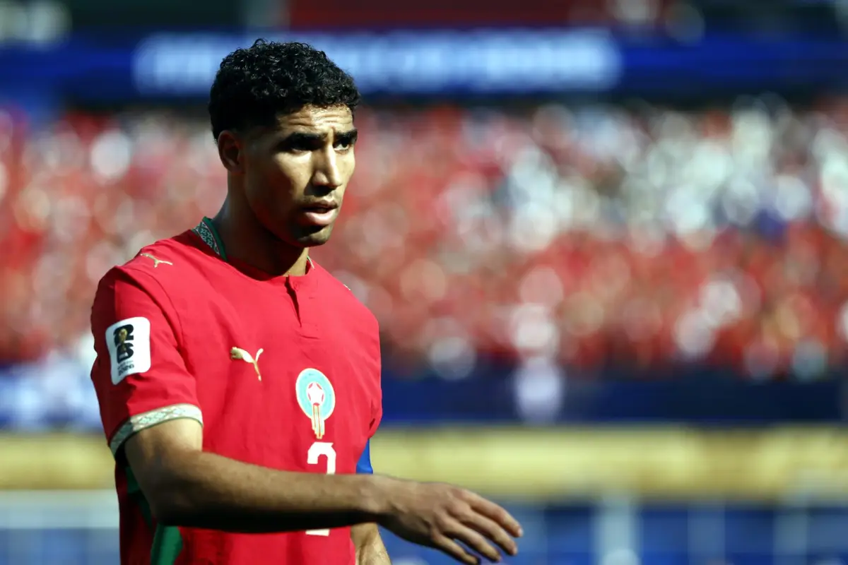 Achraf Hakimi durante el Mundial 2026 con Marruecos - EFE