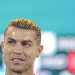 Cristiano Ronaldo en conferencia de prensa - EFE