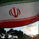 Bandera de Irán ,EFE