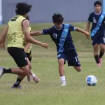 Entrenamiento de la Sub-15 de Guatemala 