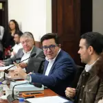 La Comisión de Finanzas Públicas y Moneda, presidida por el diputado Julio Héctor Estrada ,Foto Congreso