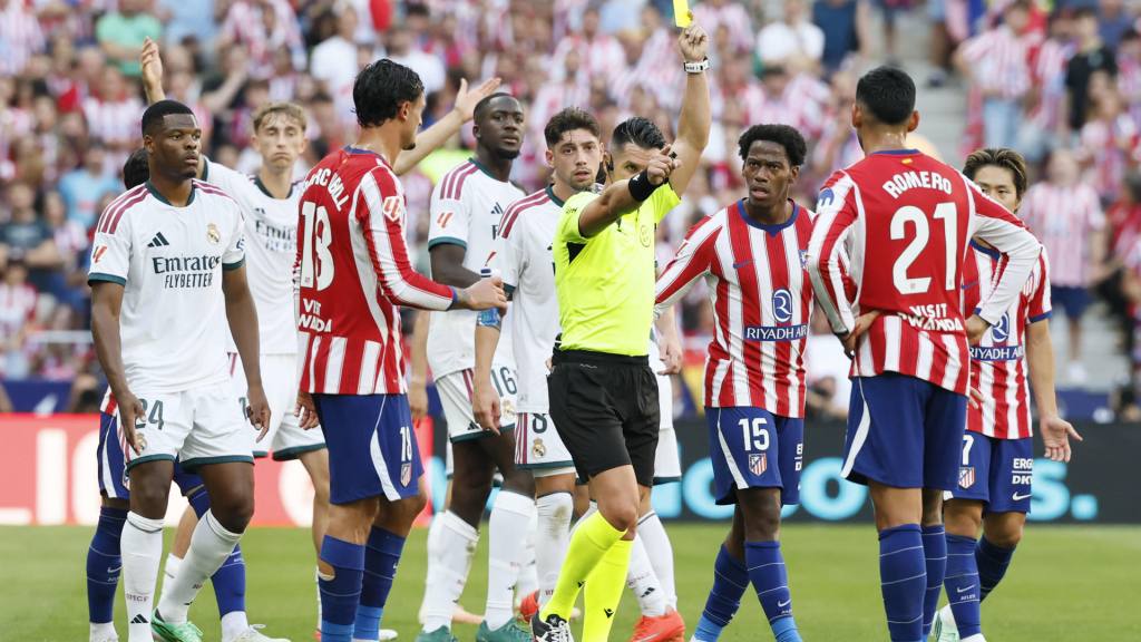 Partido entre Atlético de Madrid vs. Real Madrid por LaLiga española | EFE