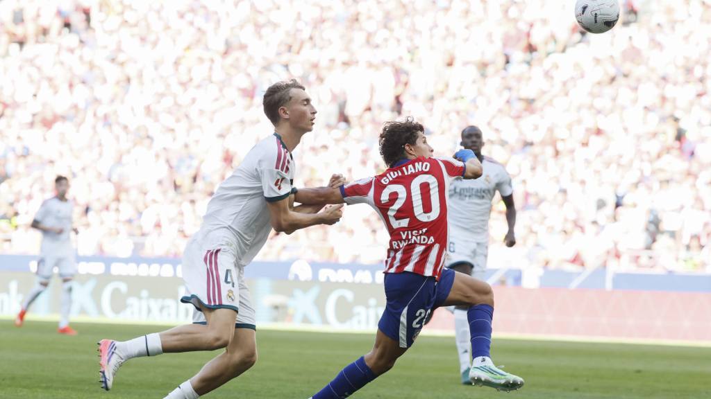 Partido entre Atlético de Madrid vs. Real Madrid por LaLiga española | EFE