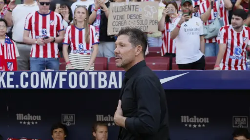 Simeone defiende al Atlético y responde a las críticas de Mourinho