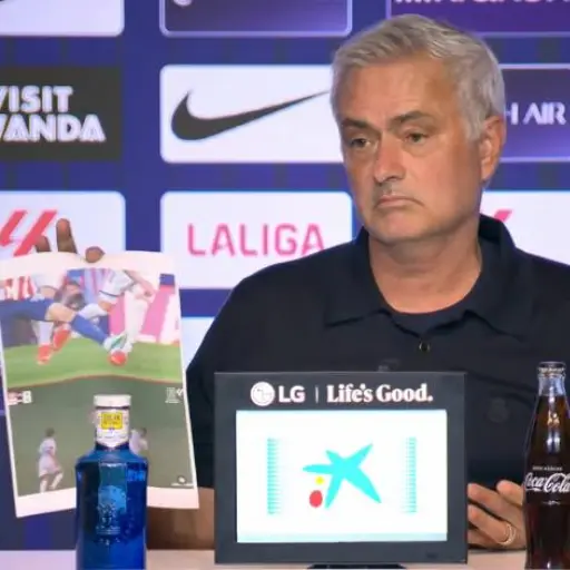 Mourinho explota en conferencia de prensa tras el Derbi - Captura de pantalla