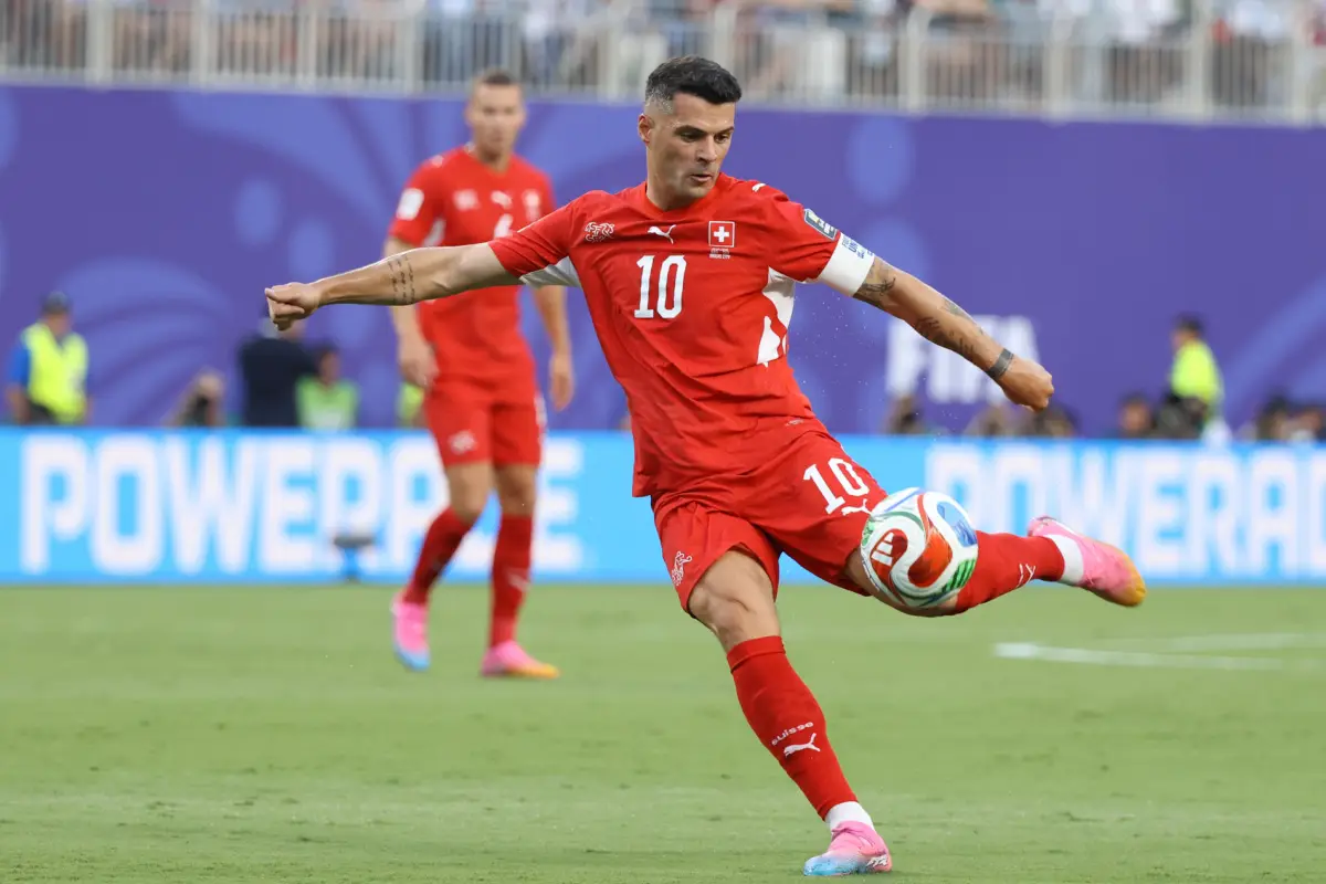 Granit Xhaka, capitán y figura de la Selección de Suiza - EFE