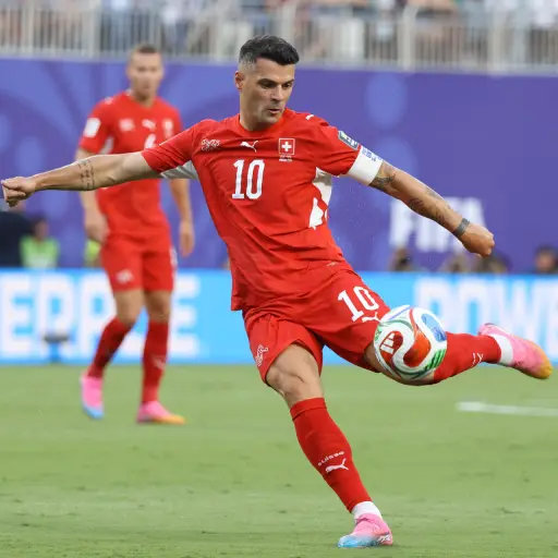 Granit Xhaka, capitán y figura de la Selección de Suiza - EFE