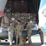 Entrega de armamento comprado por Guatemala a Estados Unidos, el lunes 21 de septiembre de 2026. ,Omar Solís/Emisoras Unidas