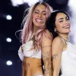 Tini y Lali ,Instagram
