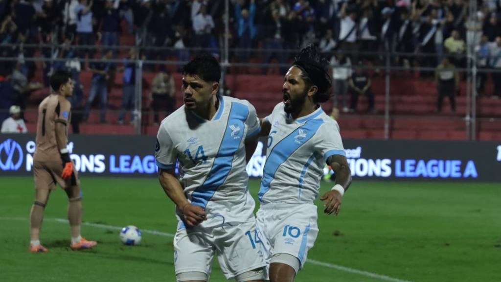 Celebración de Darwin Lom ante El Salvador | Alex Meoño