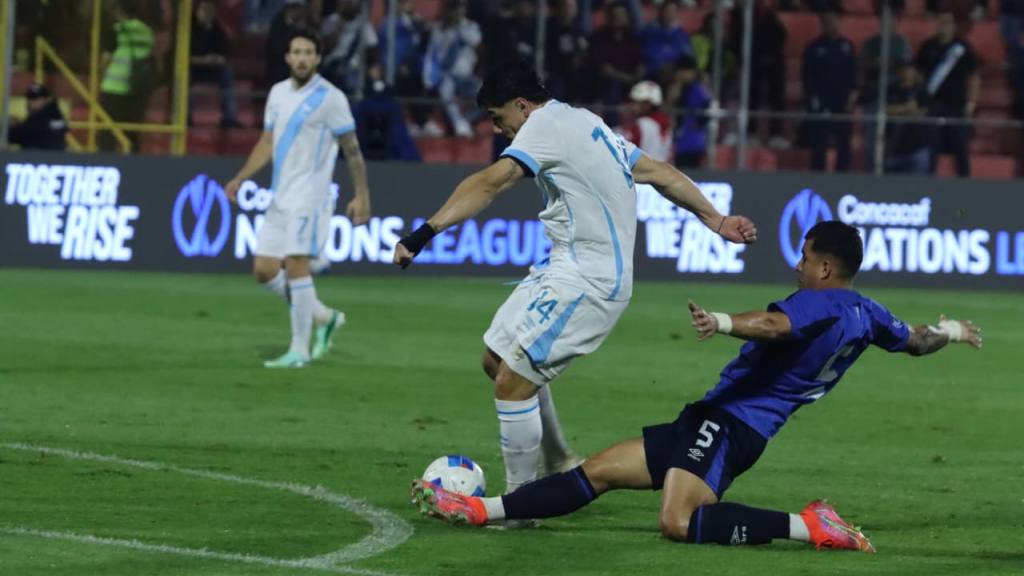 Partido entre Guatemala y El Salvador por la Liga de Naciones | Alex Meoño
