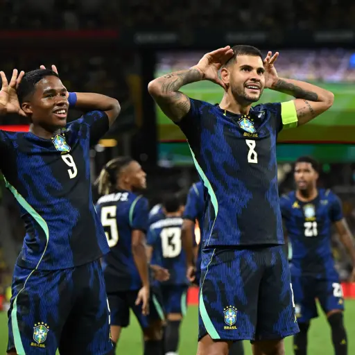Celebración de Brasil ante Australia en Brisbane - EFE