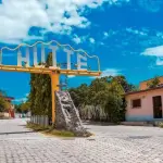 Ingreso del municipio de Huité, Zacapa. ,archivo: Cortesía