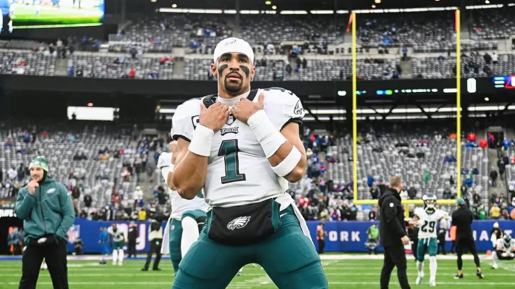 Jalen Hurts, mariscal de campo de los Philadelphia Eagles - instagram @jalenhurts