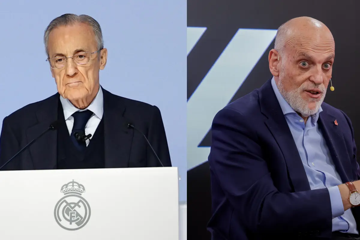Florentino Pérez y Javier Tebas