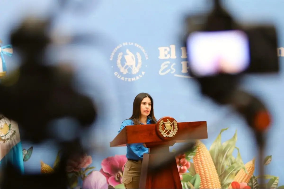 La exviceministra de Gobernación, Claudia Palencia., Gobierno de Guatemala