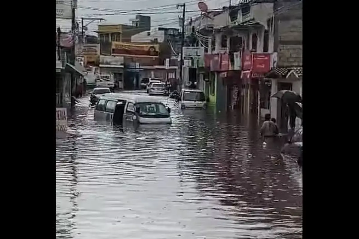 Inundación en Quetzaltenango el viernes, 16 de octubre de 2026., PMT de Quetzaltenango