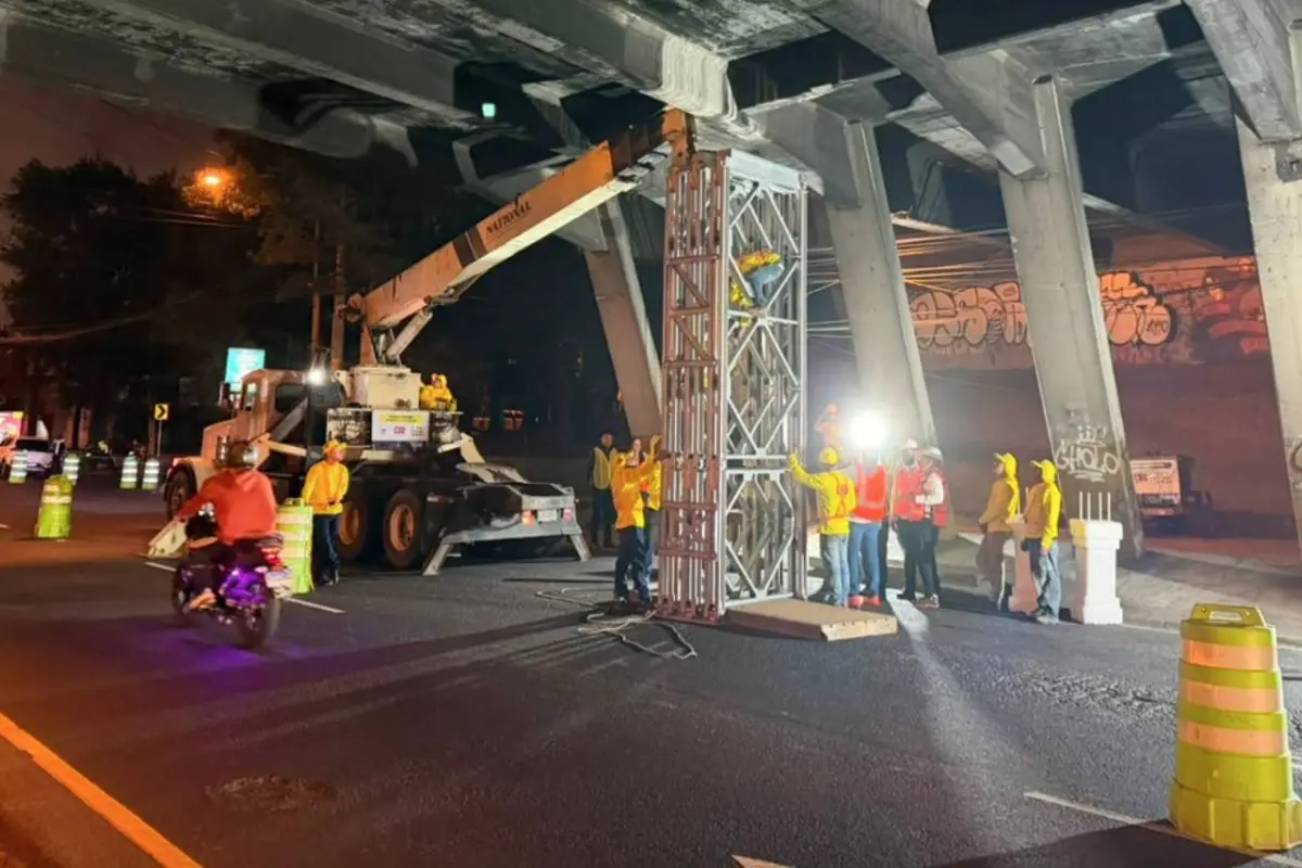 Los trabajos se realizan para reforzar la seguridad de la estructura., Foto Archivo CIV