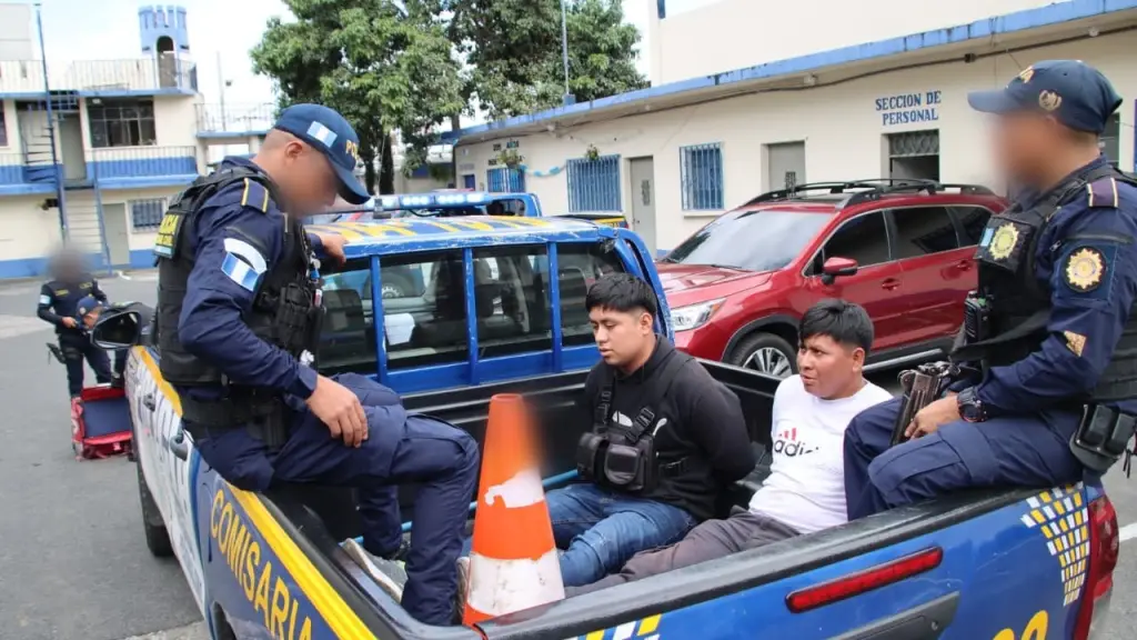 Rigoberto Choc Toz, de 30 años y Daniel Zaqueo Choc Toz, de 28 años, ,Foto PNC