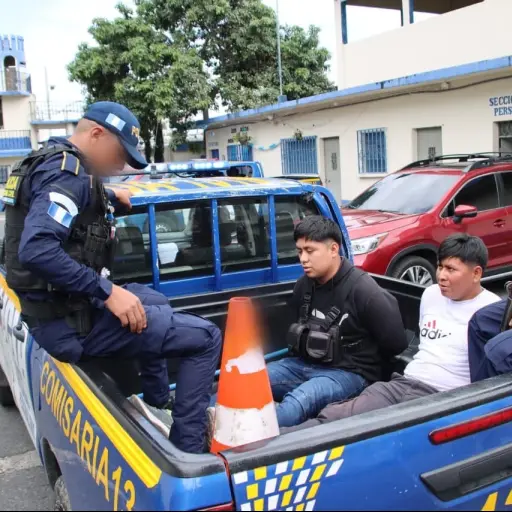 Rigoberto Choc Toz, de 30 años y Daniel Zaqueo Choc Toz, de 28 años, ,Foto PNC