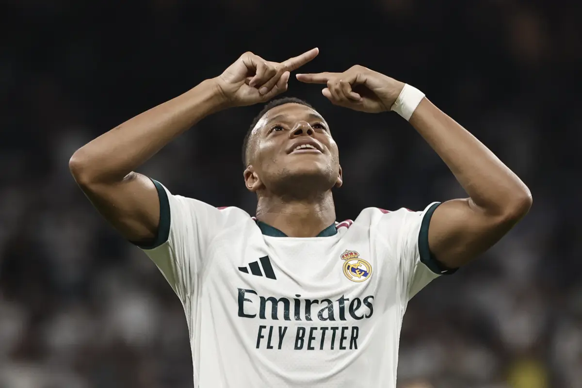 Kylian Mbappé, jugador del Real Madrid 