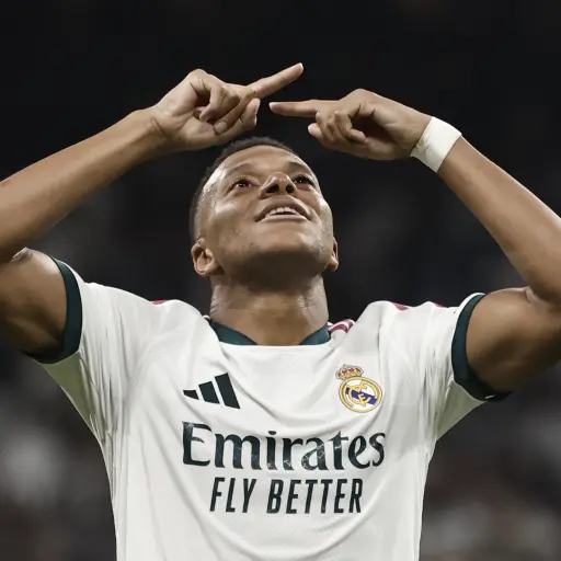 Kylian Mbappé, jugador del Real Madrid 