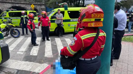 Ataque armado cobra la vida de una persona en zona 4; hay cierres en el área