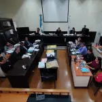 Audiencia de continuación del juicio por supuestas ejecuciones extrajudiciales en Chimaltenango, el miércoles 14 de octubre de 2026. ,Omar Solís/Emisoras Unidas