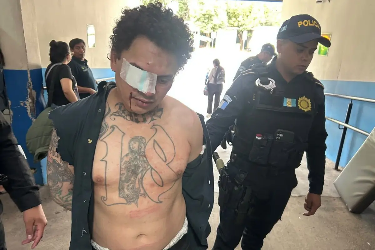 Alias “Pirata” terrorista de la mara 18 , Foto PNC