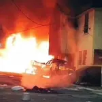 Incendian subestación de la Policía en Ciudad Peroniat