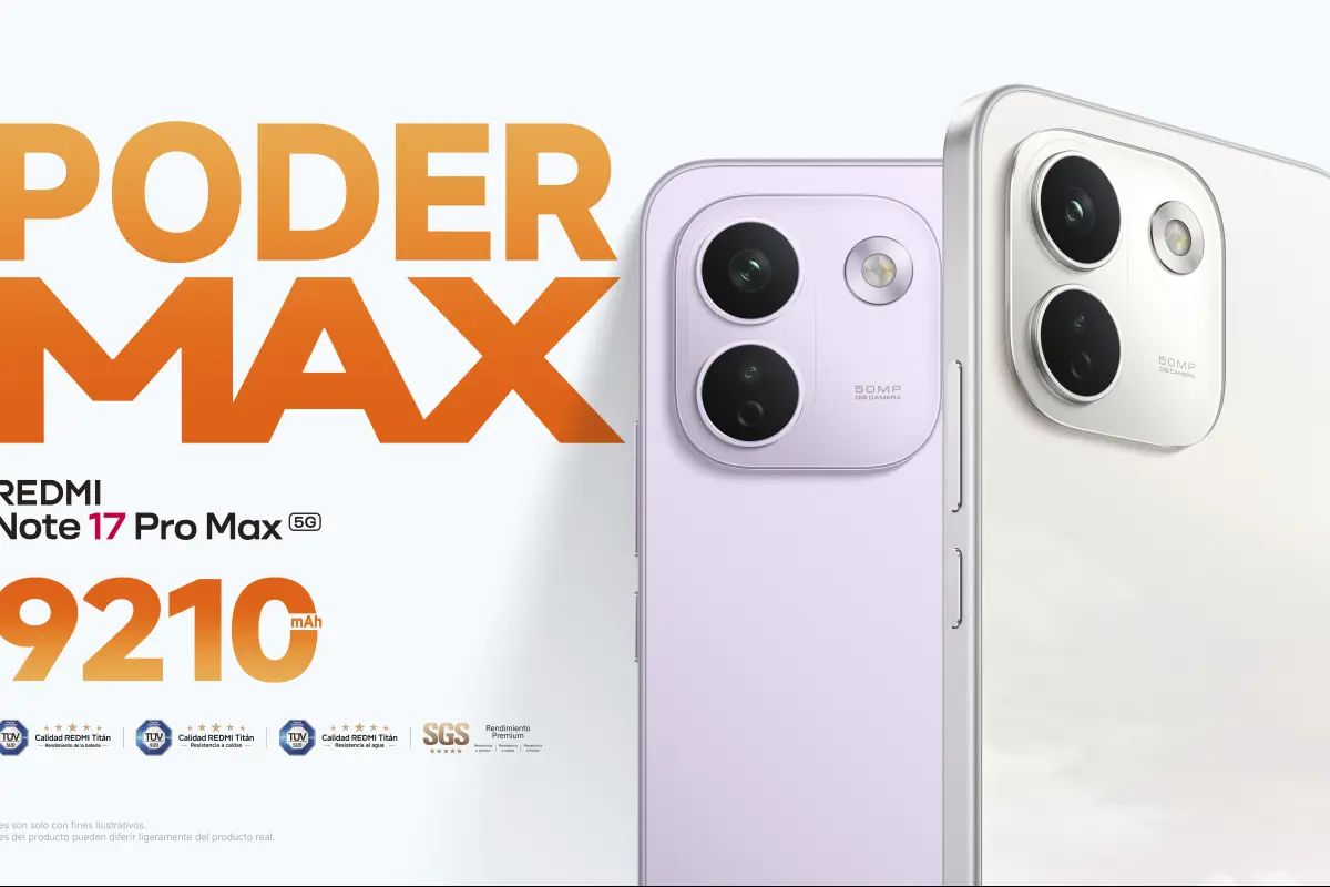 Xiaomi presenta en Guatemala la Serie REDMI Note 17 con más autonomía y resistencia, Xiaomi