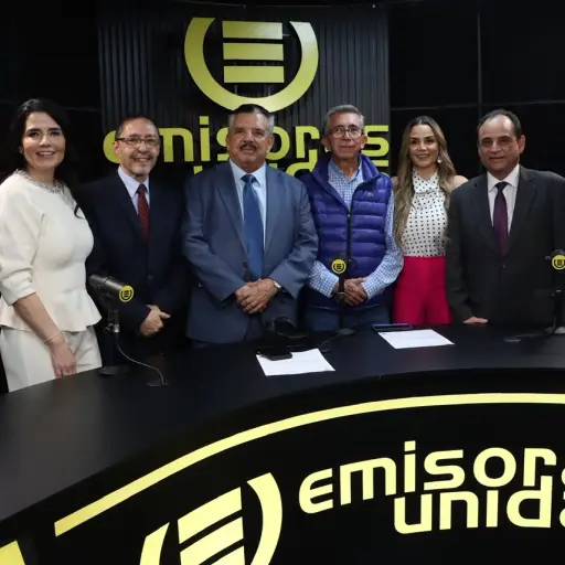 Junta directiva de Emisoras Unidas en la celebración del 62 aniversario del Grupo el jueves 15 de octubre de 2026. ,Omar Solís/Emisoras Unidas