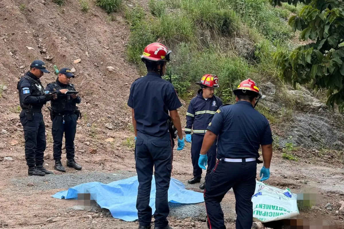 Los cuerpos fueron encontrados en San Antonio La Paz, El Progreso., Bomberos Municipales Departamentales