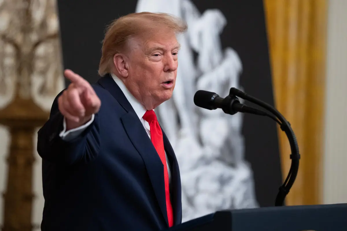 Donald Trump, presidente estadounidense, EFE