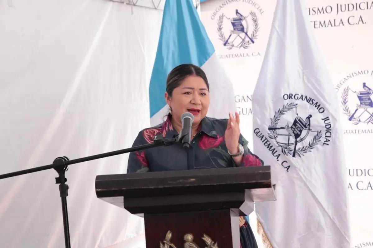 Magistrada Jenny Noemy Alvarado Tení, Foto OJ