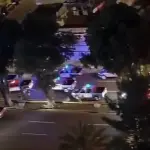 Video capta balacera y persecución policial que terminó con la captura de un presunto pandillero en zona 11. ,Captura de pantalla video de Facebook.