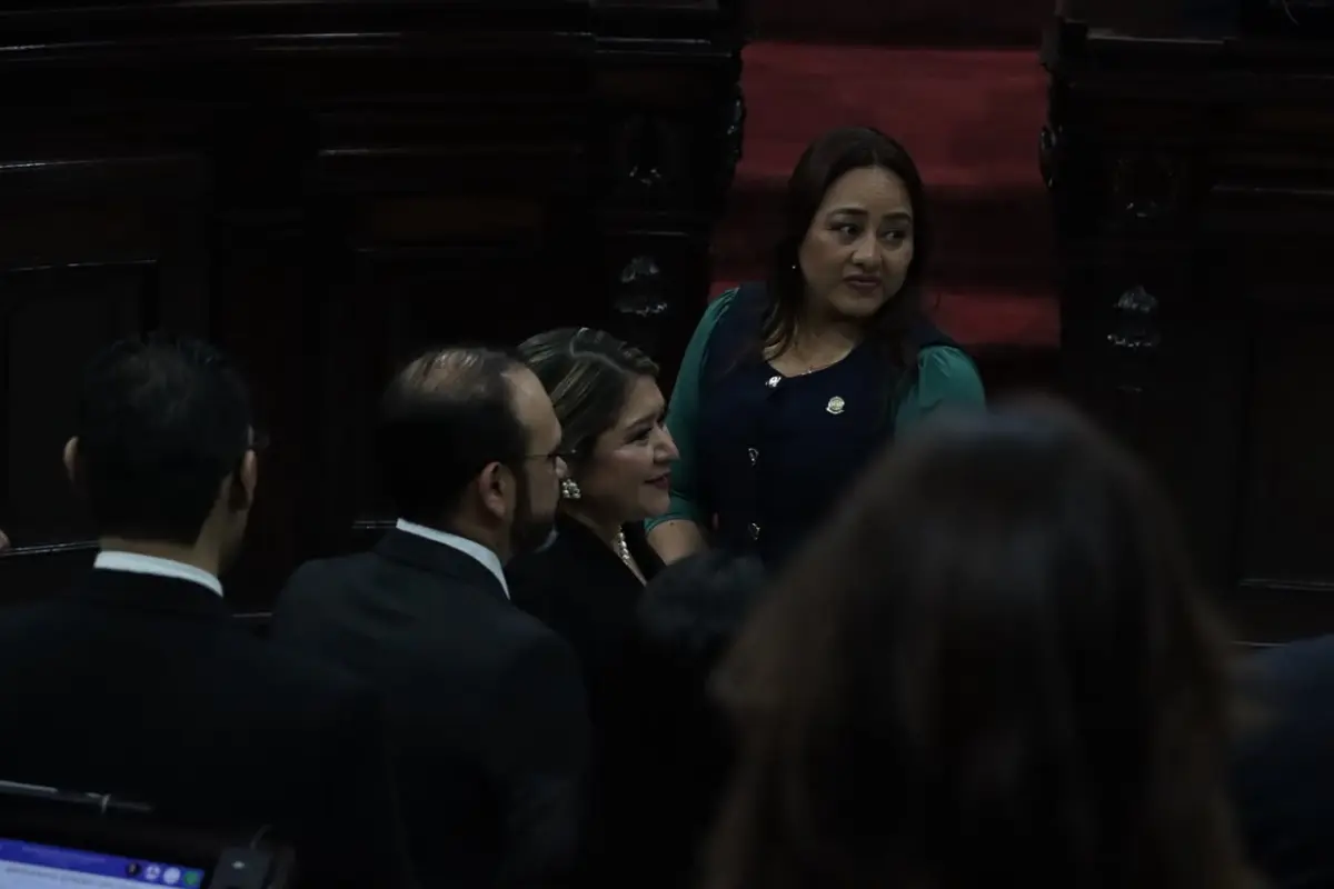 Juramentación de la magistrada Jenny Noemy Alvarado Teni como presidenta del Organismo Judicial (OJ) y de la Corte Suprema de Justicia (CSJ) para el período 2026-2027., Omar Solís/Emisoras Unidas