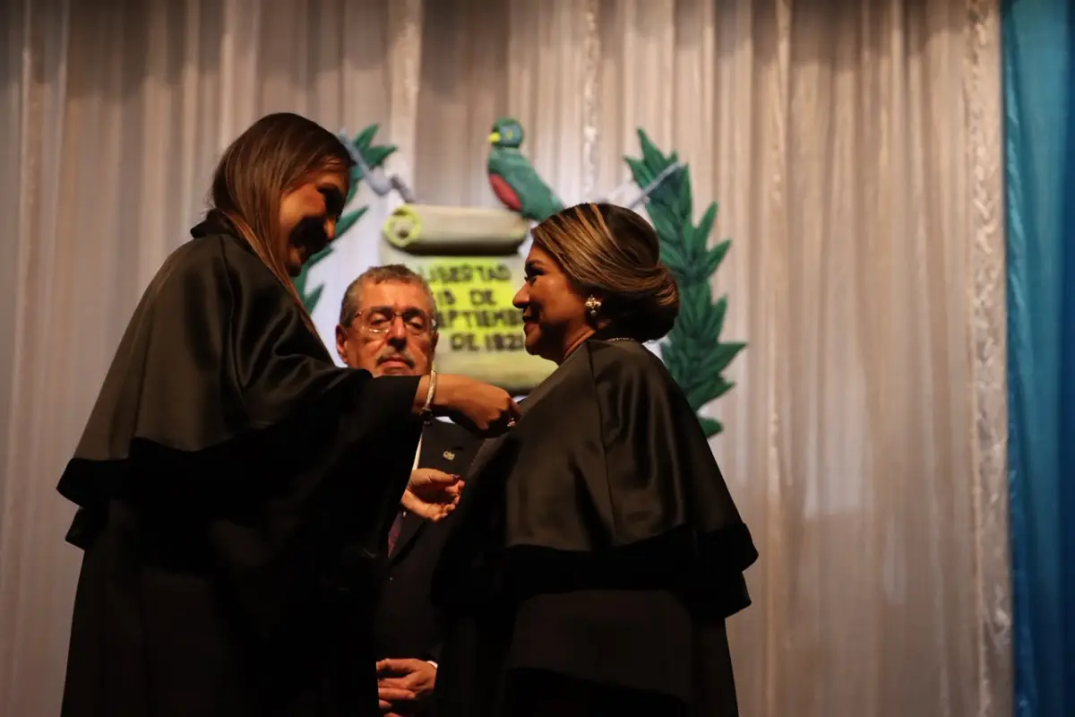 enny Alvarado Tení asumió la presidencia del Organismo Judicial (OJ) y de la Corte Suprema de Justicia (CSJ), Foto Omar Solís