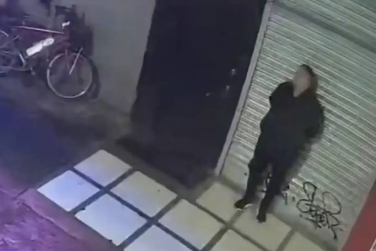 Asesinan a guardia de seguridad en Bogotá., Captura de pantalla video de X.
