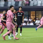 Lionel Messi en el partido entre Inter Miami y DC United - EFE