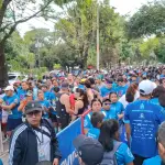 Al menos 2 mil personas se reunieron en la Avenida la Reforma y 12 calle zona 9. ,Alex Meoño 